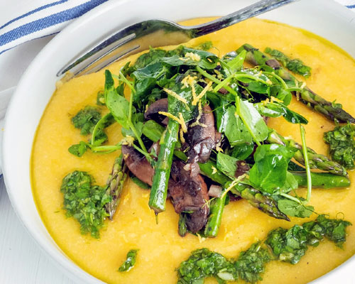 Veg Creamy Polenta