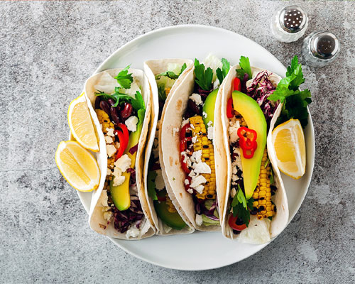 Veg Corn Tacos