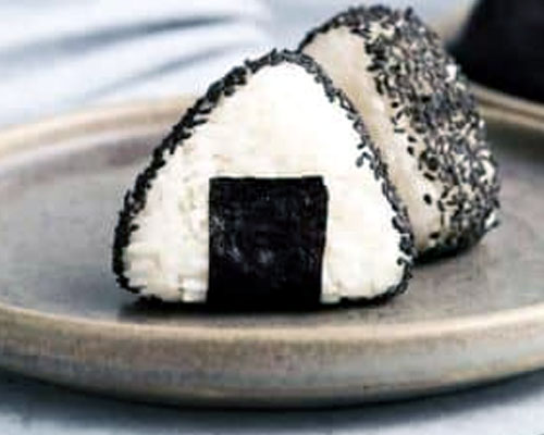 Veg Onigiri Trio